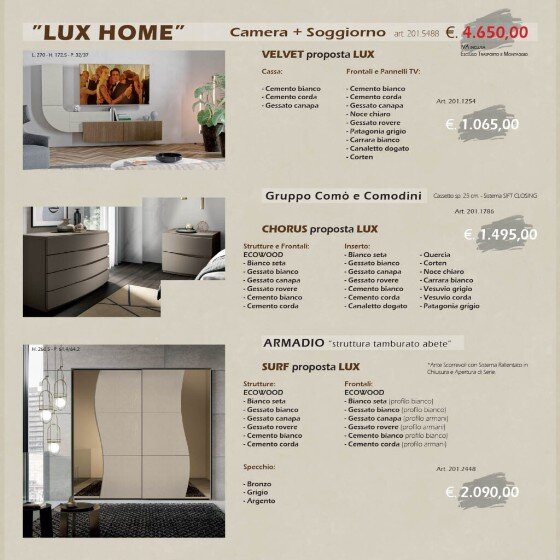 Promozione "Lux Home"